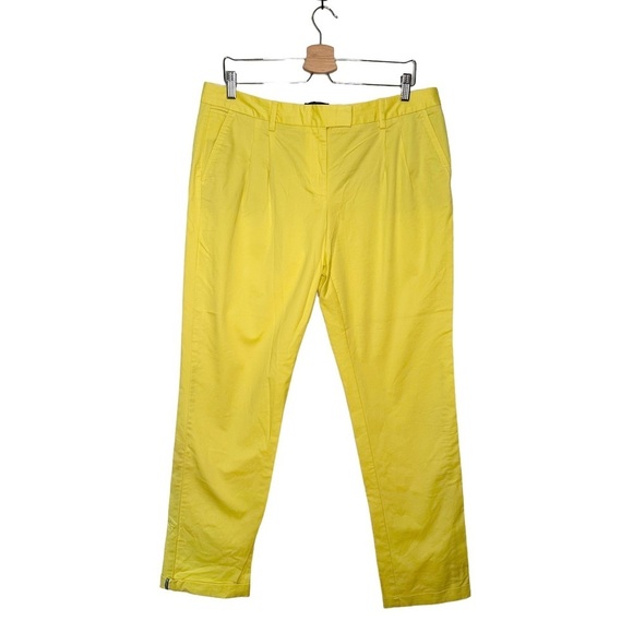 Lands' End Pants - Lands End | Yellow Low Rise Slim Leg Pants Size 12